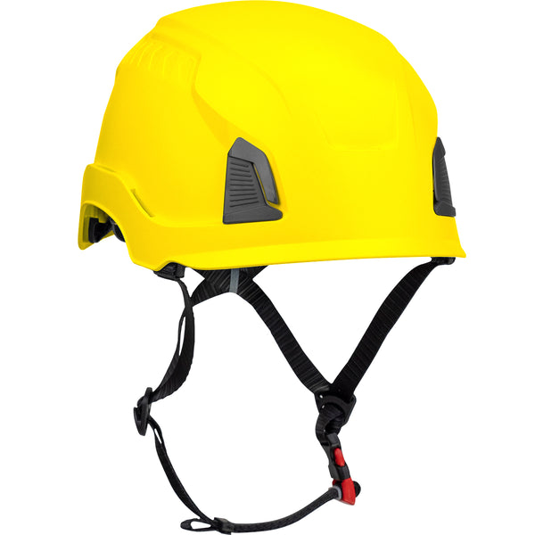 Traverse™ Industrial Climbing Helmet - Yellow - Vented