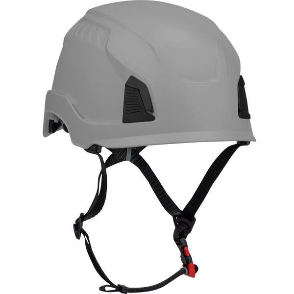 Traverse™ Industrial Climbing Helmet - Grey - Vented