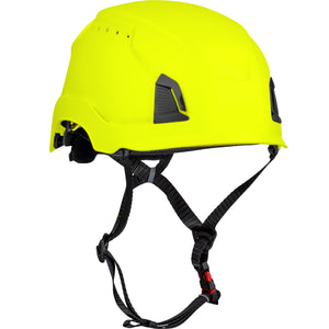 Traverse™ Industrial Climbing Helmet - Hi Vis Yellow - Vented