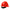 Cap Style Hard Hat with HDPE Shell - Red - Ratchet Adjustment