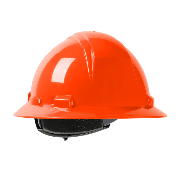 Full Brim Hard Hat with HDPE Shell - Orange
