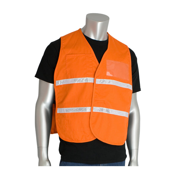 Non-ANSI Incident Command Vest - 100% Polyester - Medium/X-Large