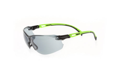 Z-Force Safety Glasses w/Removable Foam Gasket & Strap 20-400 Series - Frame: Green - Lens: Smoke - Lens Coating: Hydr-X  Anti-Fog