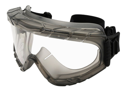 Z-Force 21-100 Series Safety Goggle, Indirect Vent - Frame: Gray - Lens: Clear - Lens Coating: Hydr-X Anti-Fog