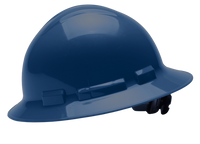 Z-Force 30-F100 Full Brim, Type 1 Non-Vented Hard Hats - Blue
