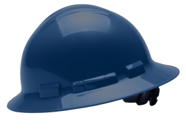 Z-Force 30-F100 Full Brim, Type 1 Non-Vented Hard Hats - Blue