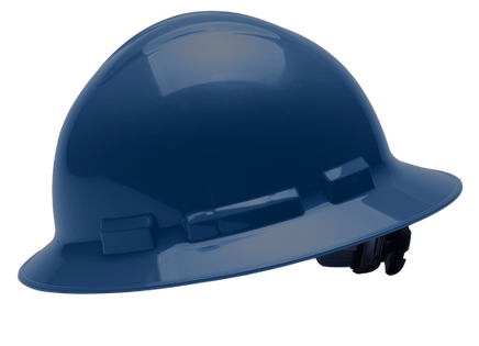 Z-Force 30-F100 Full Brim, Type 1 Non-Vented Hard Hats - Blue
