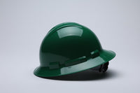 Z-Force 30-F100 Full Brim, Type 1 Non-Vented Hard Hats - Green
