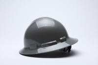 Z-Force 30-F100 Full Brim, Type 1 Non-Vented Hard Hats - Gray
