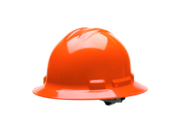 Z-Force 30-F100 Full Brim, Type 1 Non-Vented Hard Hats - High-Vis Orange
