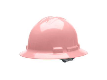 Z-Force 30-F100 Full Brim, Type 1 Non-Vented Hard Hats - Pink