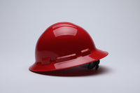 Z-Force 30-F100 Full Brim, Type 1 Non-Vented Hard Hats - Red
