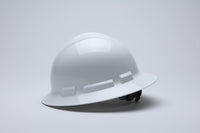 Z-Force 30-F100 Full Brim, Type 1 Non-Vented Hard Hats - White
