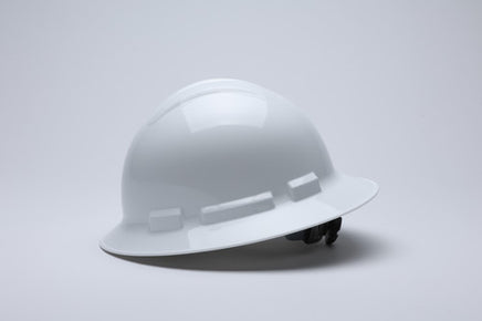 Z-Force 30-F100 Full Brim, Type 1 Non-Vented Hard Hats - White