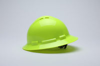 Z-Force 30-F100V Full Brim, Type 1 Vented Hard Hats - High-Vis Lime
