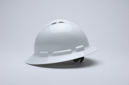 Z-Force 30-F100V Full Brim, Type 1 Vented Hard Hats - White
