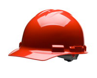 Z-Force 30-C100 Cap Style, Type 1 Non-Vented Hard Hats - Red
