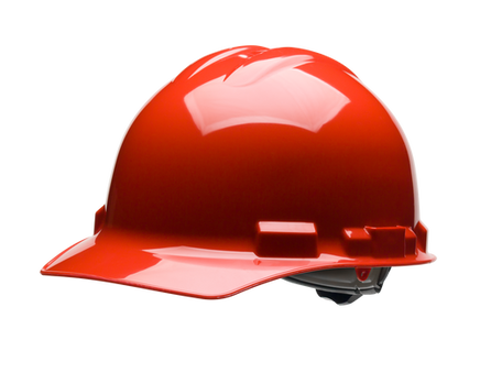 Z-Force 30-C100 Cap Style, Type 1 Non-Vented Hard Hats - Red