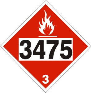 Hazardous Material Markings DOT Placard | DOT-347
