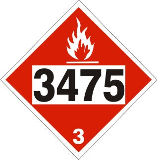 Hazardous Material Markings DOT Placard | DOT-347