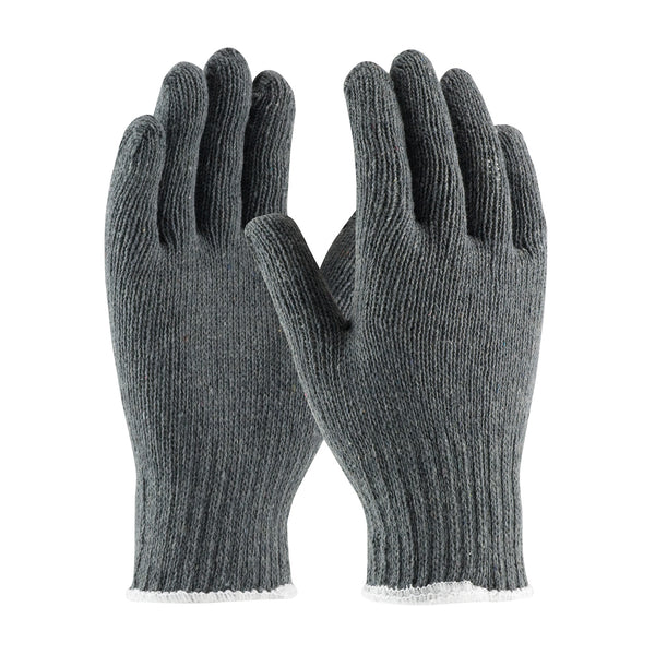 Medium Weight Seamless Knit Cotton/Polyester Glove - Large