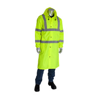 ANSI Type R Class 3 Value All Purpose 48" Raincoat - X-Large