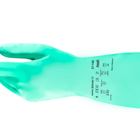 37-145 Nitrile Gloves, Size 10, Green, 11 mil | 012-37-145-10