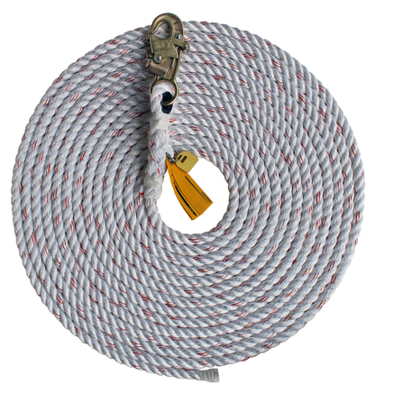 Rope Lifeline 1202775  5/8 In White  40 Ft