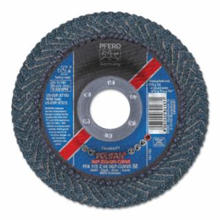 4-1/2 X 7/8 POLIFAN CURVE CERAMIC LRG RD 60G