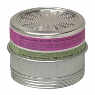 Comfo® Respirator Cartridge OV/AM/CL/CD/FM/HC/HF/HS/MA/Particulates/SD Comfo® Respirators NIOSH Color Code Magenta/Olive