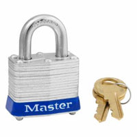 Laminated Steel Safety Padlock  - Blue | 3BLU