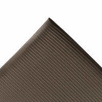Razorback Dyna-Shield Anti-Fatigue Mat, 406, 1/2 in x 3 ft W x 12 ft L, PVC Foam, Black