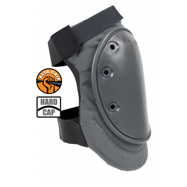 AltaFlex Hard Cap Knee Pads, AltaGrip Hook and Loop, White/Black
