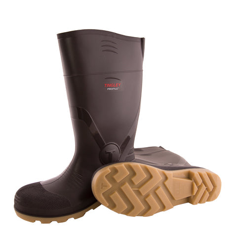 Profile Plain Toe Knee Boot - Size 10