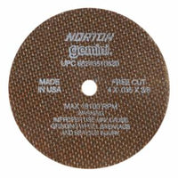 E2279811 4"X.035"X3/8" GEMINI CUTOFF WHEEL FREE
