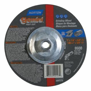 7X1/4X5/8-11 GENERAL PURPOSE RAISED HUB FASTCUT