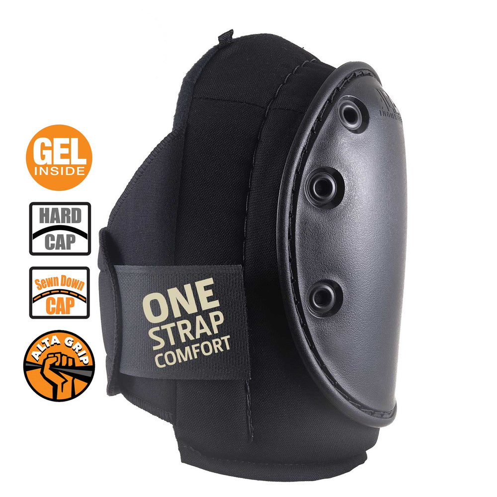 AltaGUARD™ Hard cap-Neoprene-Black - Knee Pads