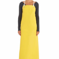 Neoprene Apron, 35 in W, 45 in L, Neoprene, Yellow | 012-56-400-34X45
