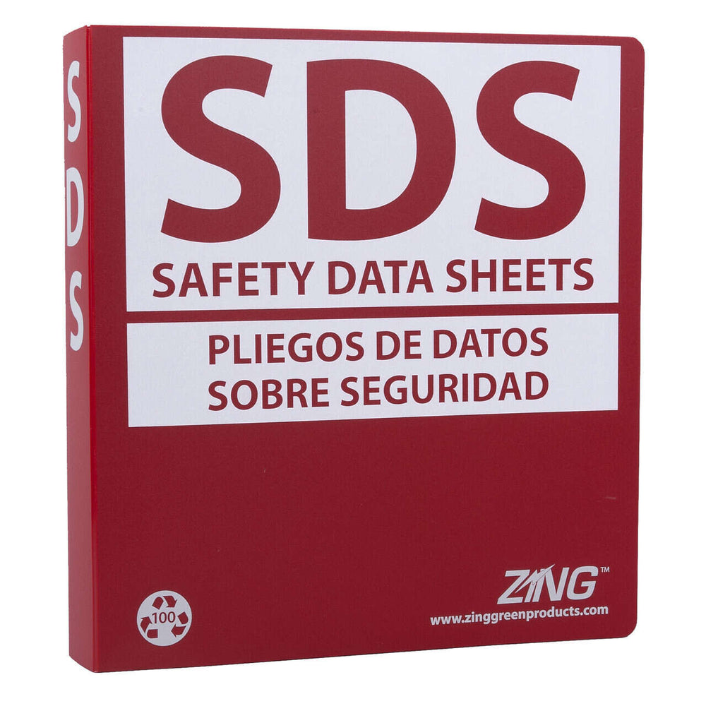 Eco SDS Binder - Engish and Spanish | 6033-6034-6035