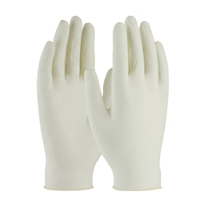 Disposable Latex Glove, Powder Free - 5 mil, Medium