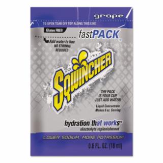 Fast Pack Drink Mix, Grape, 0.6 fl oz, Pack, Yields 6 oz
