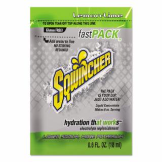 Fast Pack Drink Mix, Lemon-Lime, 0.6 fl oz, Pack, Yields 6 oz