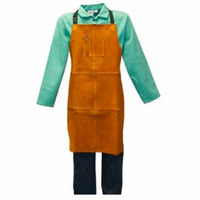 24" X 36" GOLD BAND LEATHER BIB APRON