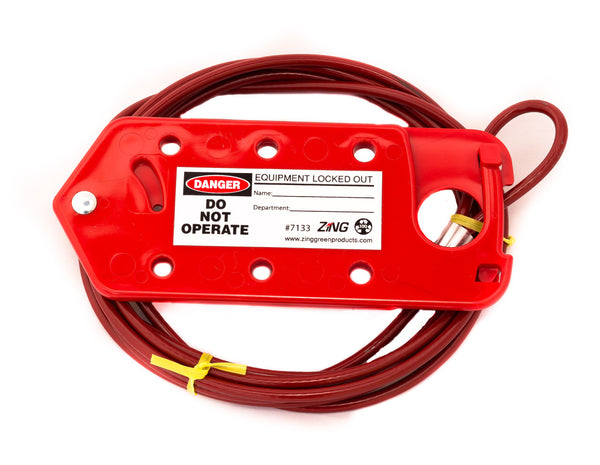 Cable/Hasp Lockout Device - 6 (ft) Cable | 7132