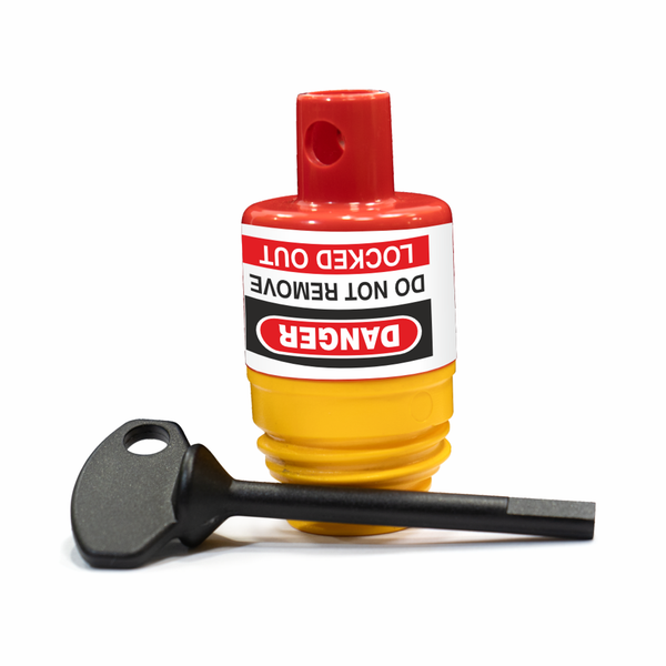 Round/Bottle Fuse Holder Lockout, E14 or E18