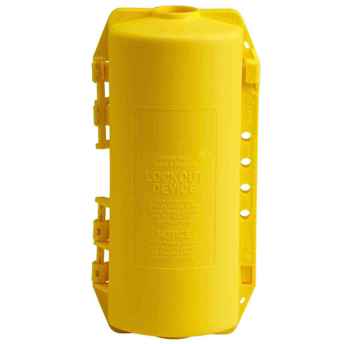 Extra Large Plug Lockout - 7656 | Rutke Signs Home of Signs Labels and Tags