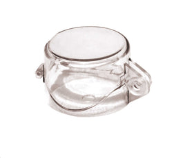 Electrical Panel Round Switch Lockout, Clear 9mm Hole Diam