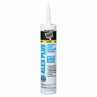 ALEXPLUS ACRYLICLTX CAULK+SILI(PC18101)WHT10.1OZ