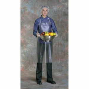 PROTECTIVE CLOTHING 12 MIL RAW EDGE APRON CLEAR