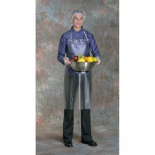 PROTECTIVE CLOTHING 12 MIL RAW EDGE APRON CLEAR